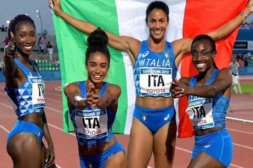 Staffetta 4×400: la vittoria delle quattro atlete italiane di colore diventa un caso