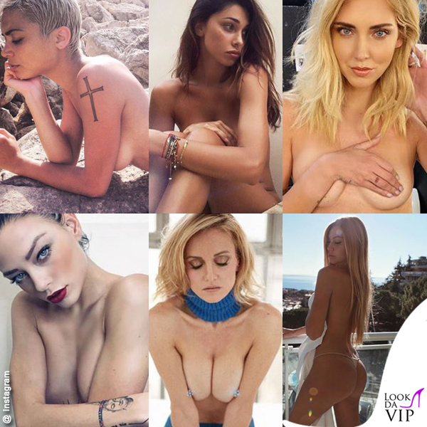 Elodie-Patrizi-Belen-Rodriguez-Chiara-Ferragni-Silvia-Provvedi-Justine-Mattera-Taylor-Mega-nudo-topless